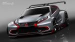 Mitsubishi XR-PHEV Evolution Vision Gran Turismo Concept 2014 года